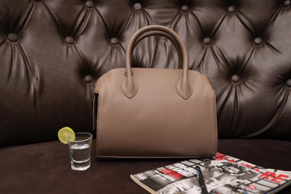 STYLES POINTER Minimalist PU Shoulder Bag – Stylish Casual Tote for Women - Brown - Image 2