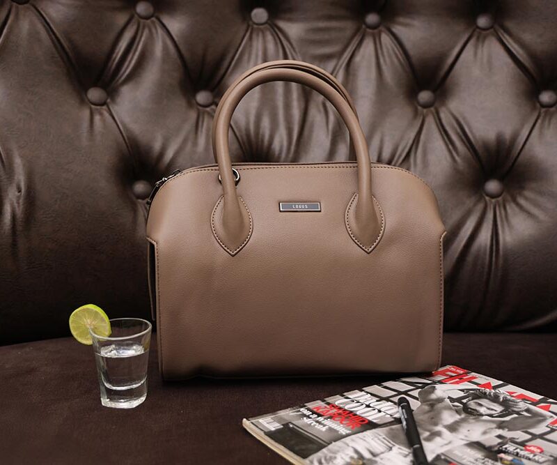 STYLES POINTER Minimalist PU Shoulder Bag – Stylish Casual Tote for Women - Brown