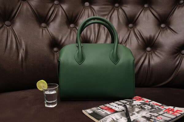 STYLES POINTER Minimalist PU Shoulder Bag – Stylish Casual Tote for Women - Green - Image 2