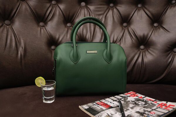 STYLES POINTER Minimalist PU Shoulder Bag – Stylish Casual Tote for Women - Green