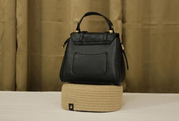 STYLES POINTER Women's Cruise Handbag – Vegan Leather Casual Satchel with Magnetic Closure & Detachable Sling (Black) - Image 2